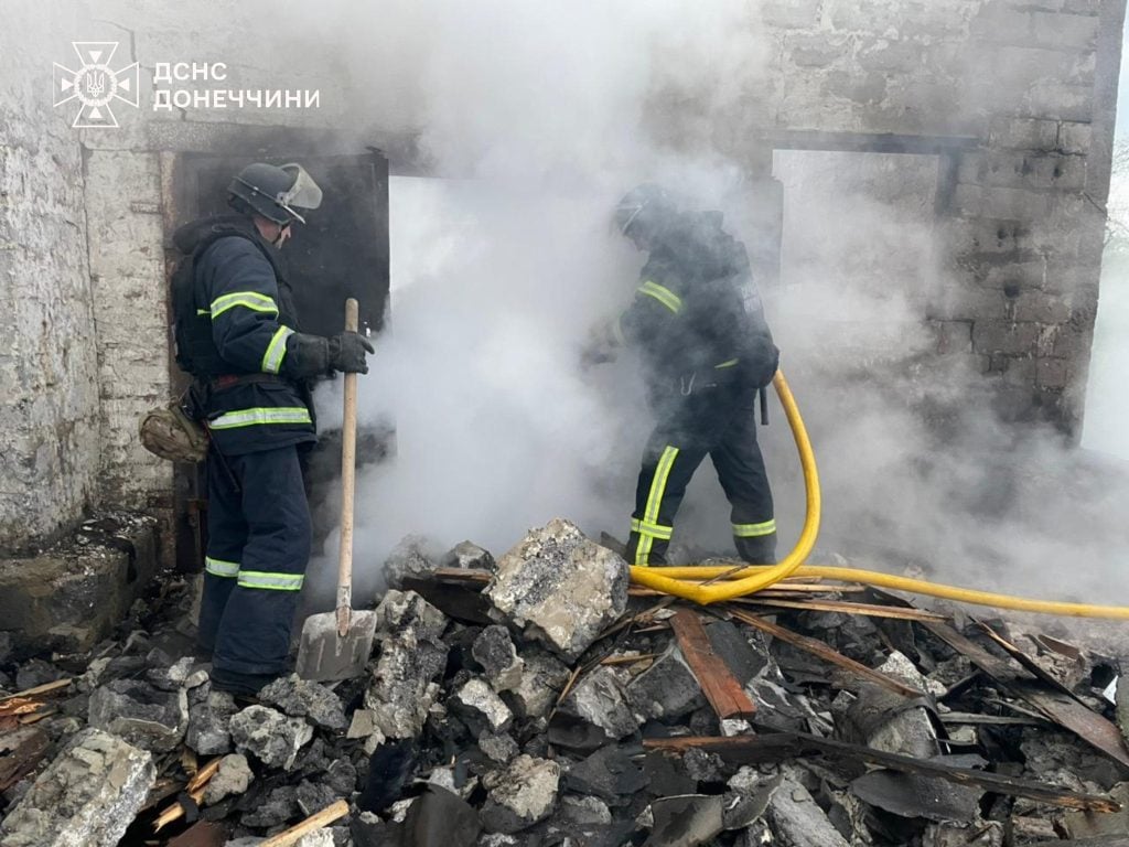 Донеччина, обстріл, пожежі