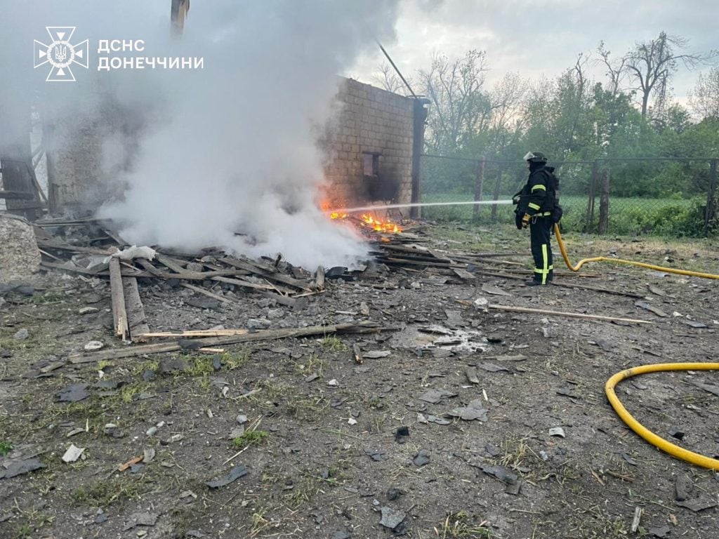 Донеччина, обстріл, пожежі