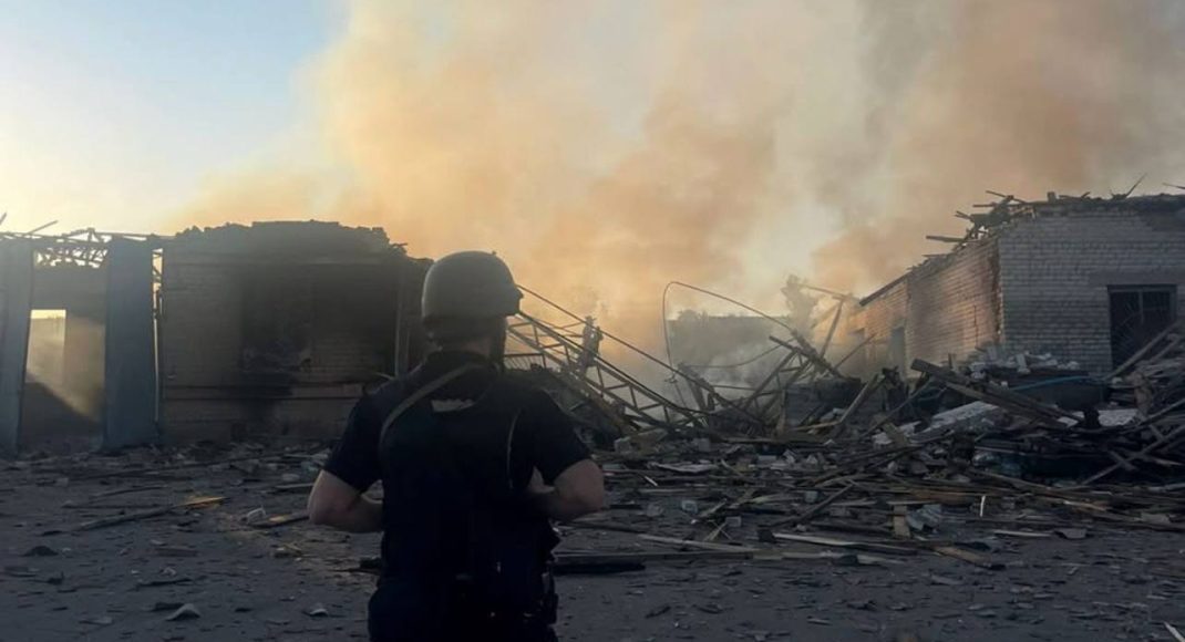 За минулу добу поліція зафіксувала 2 855 ворожих ударів по Донеччині