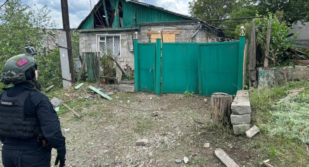 Константиновка снова попала под огонь вражеского БПЛА и авиаударов: фото