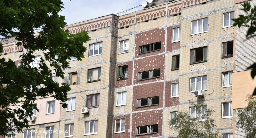Краматорск подвергся двум вражеским обстрелам