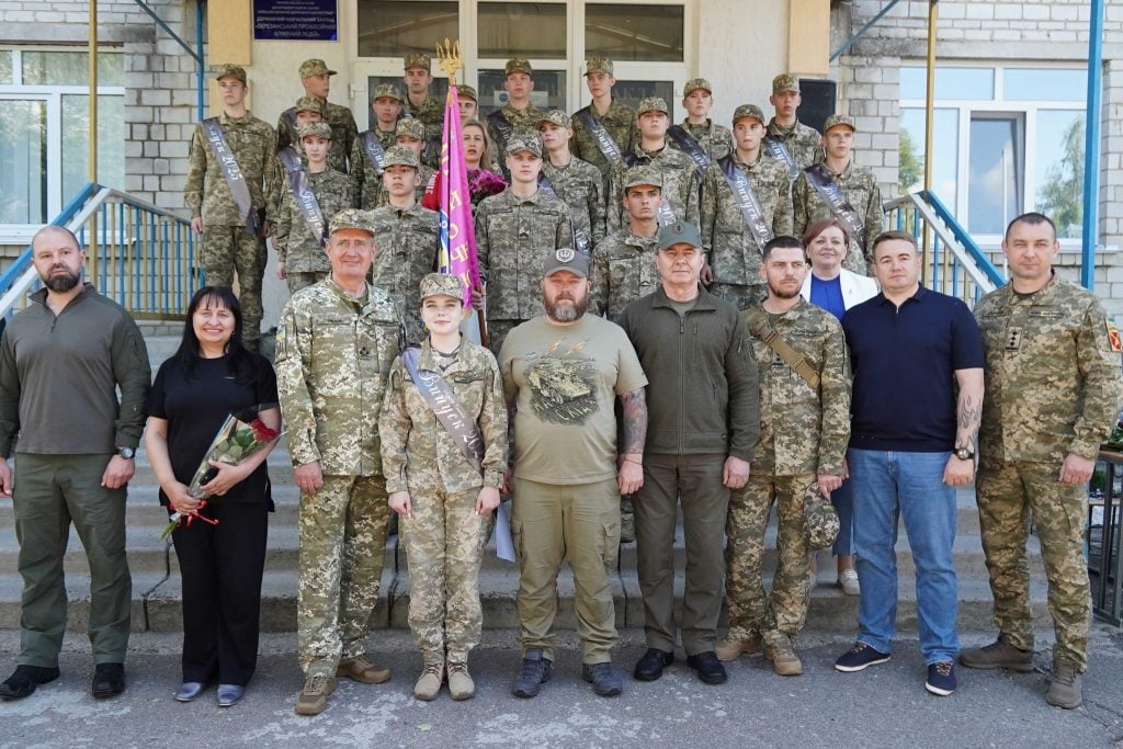 На Київщині відбувся 28 випуск ліцеїстів Луганського обласного ліцею з посиленою військово-фізичною підготовкою