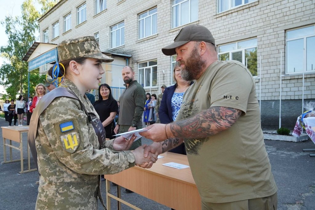 На Київщині відбувся 28 випуск ліцеїстів Луганського обласного ліцею з посиленою військово-фізичною підготовкою