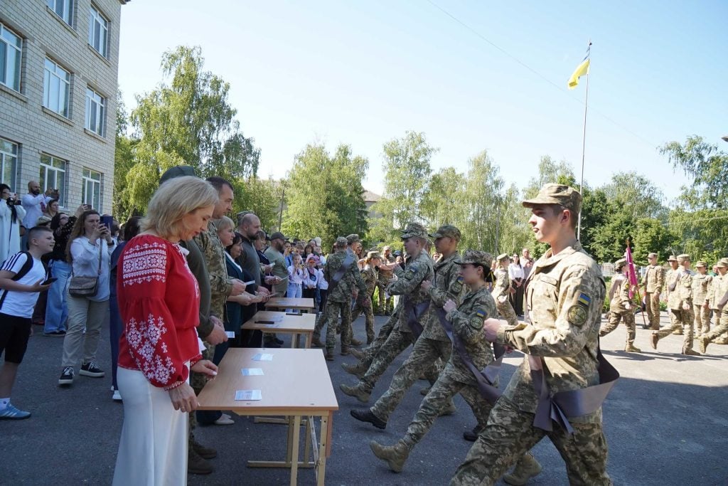 На Київщині відбувся 28 випуск ліцеїстів Луганського обласного ліцею з посиленою військово-фізичною підготовкою