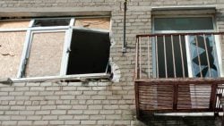 У Костянтинівці ворожим обстрілом пошкоджено заклад охорони здоров’я