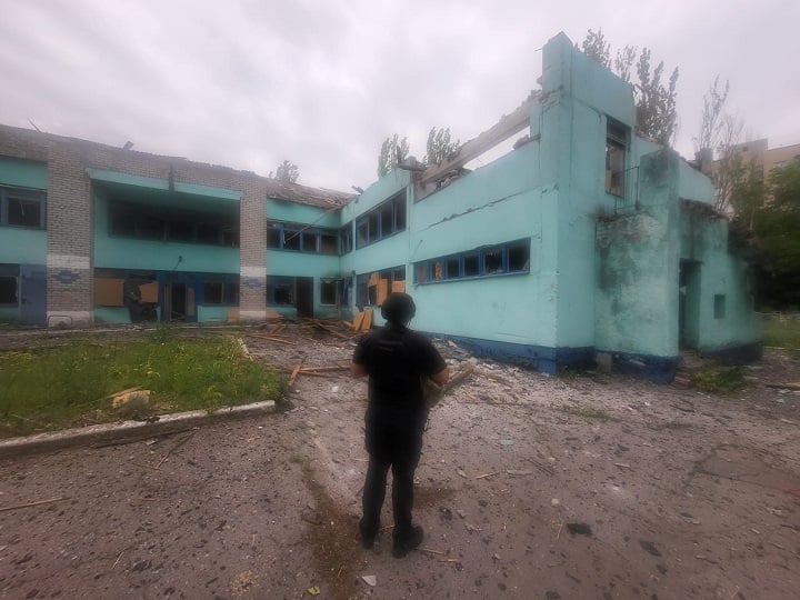 Сьогодні по Костянтинівці росіяни вдарили чотирма ракетами