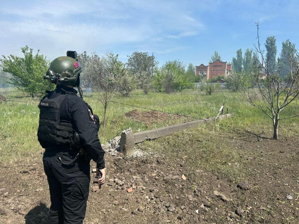 авиаудары по Александро-Калиновому