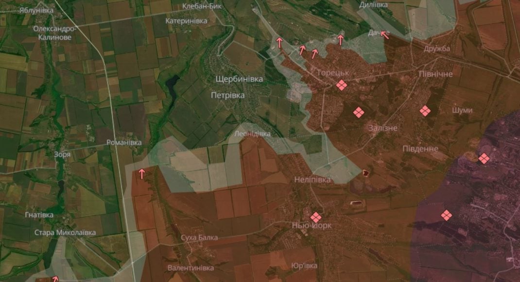 У DeepState розповіли де на Донеччині просунулися російські окупанти