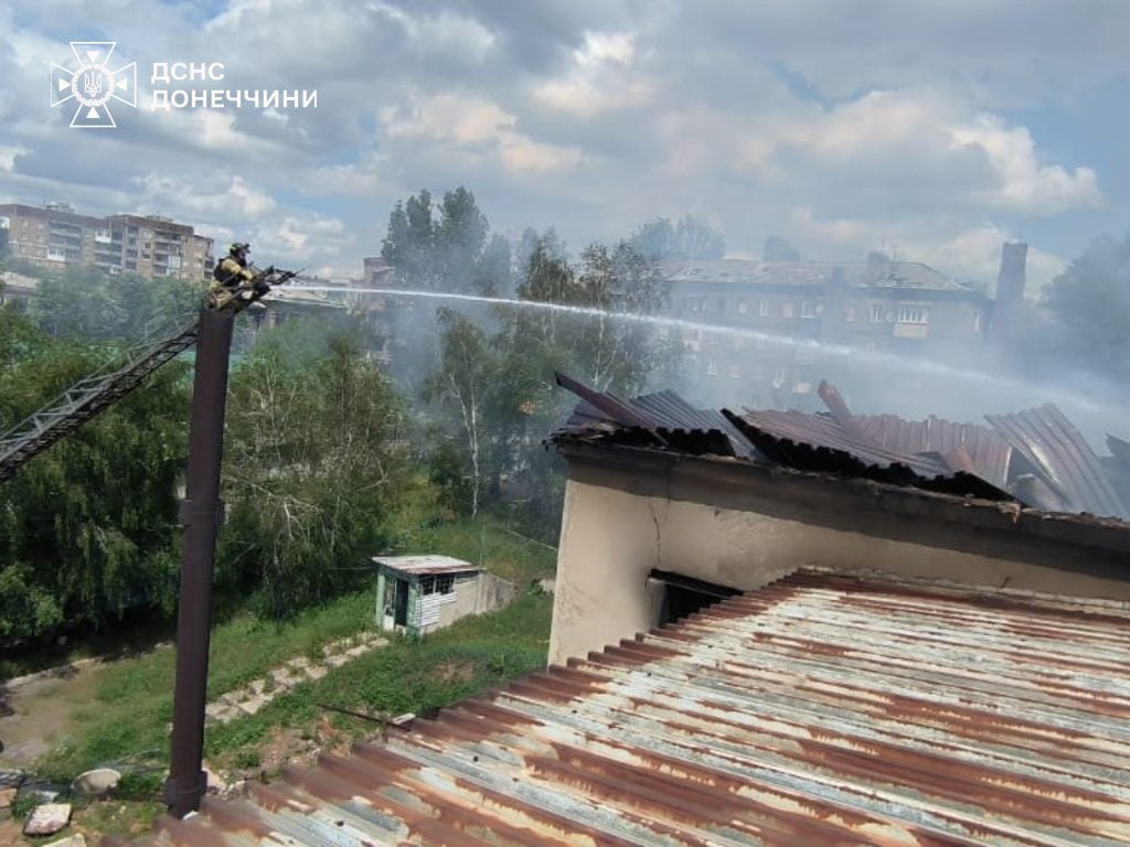 обстрелы донетчины