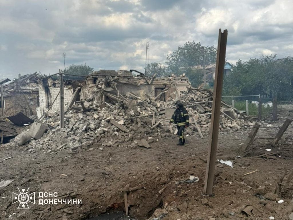 обстрелы донетчины