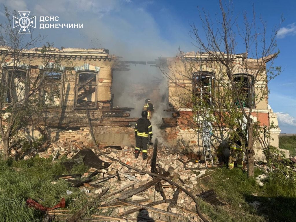 обстрелы донетчины
