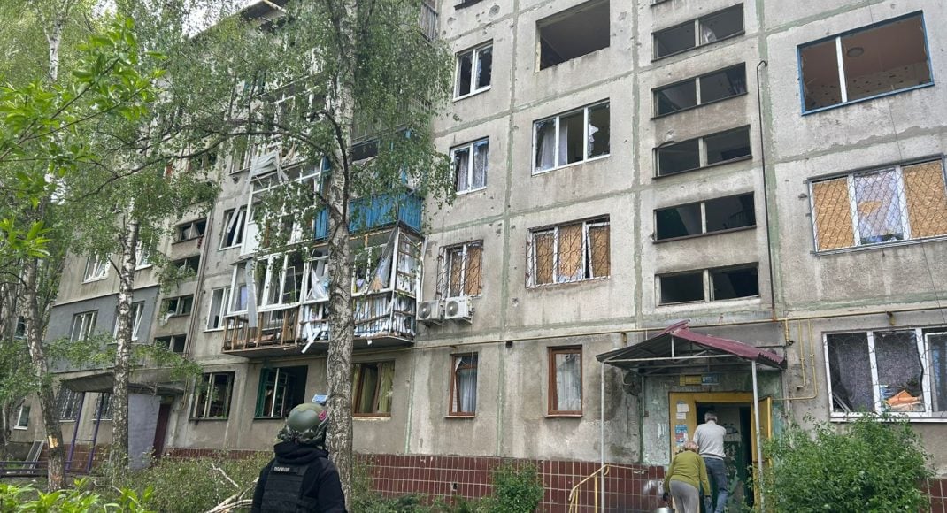 У Костянтинівці внаслідок обстрілів поранено людину