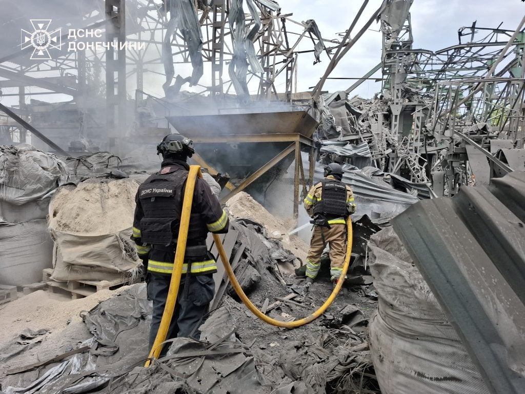 пожежі на донеччині