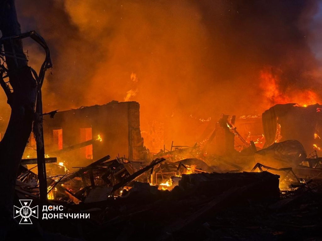 пожежі на донеччині