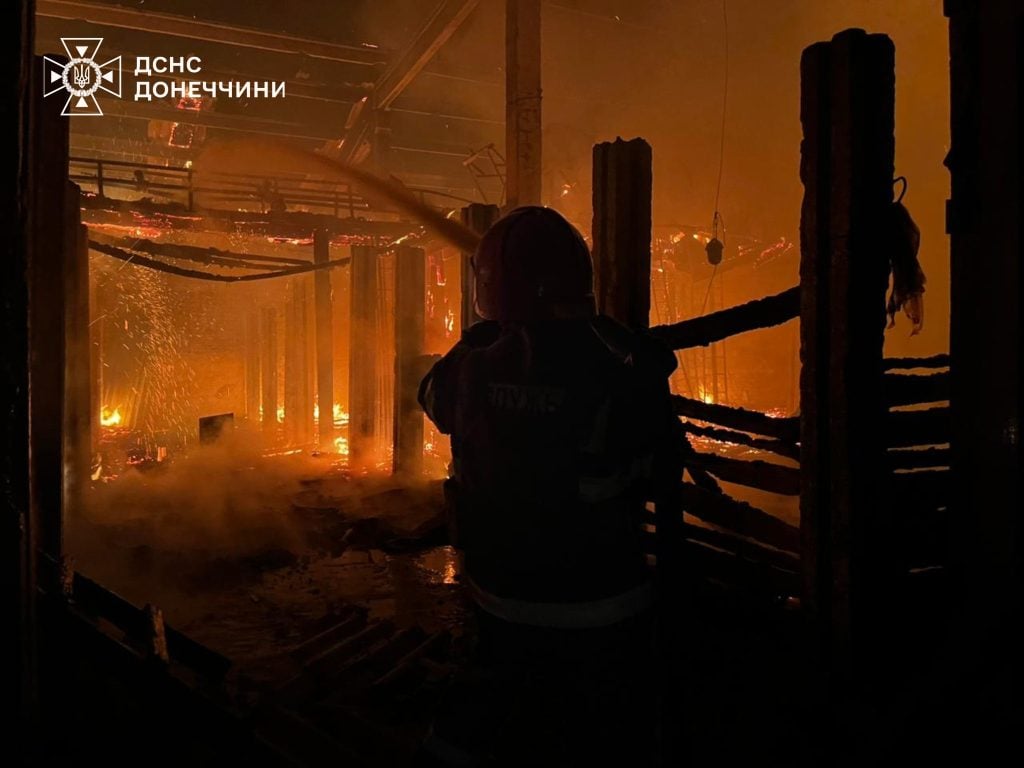пожежі на донеччині