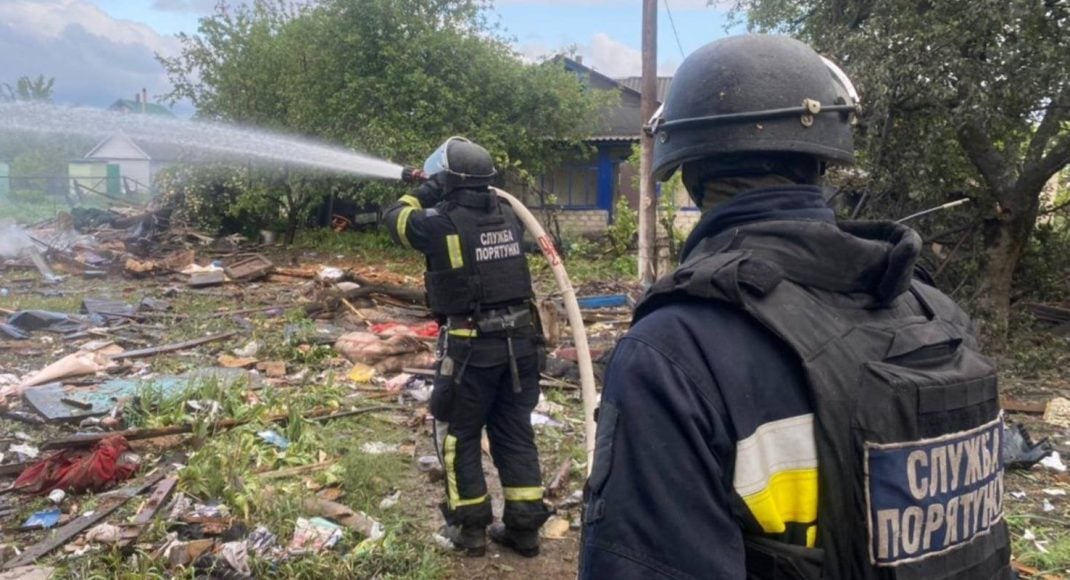 В Добропольской громаде огнеборцы ликвидировали 2 пожара (фото)