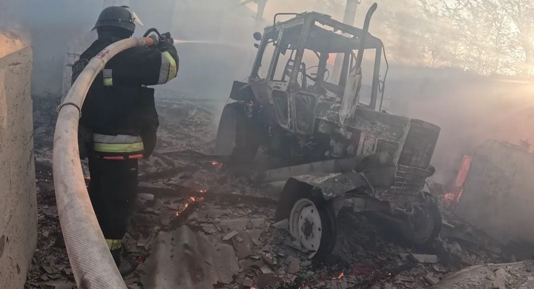 З понад 100 травневих пожеж на Донеччині, понад 70 виникли внаслідок російських обстрілів (відео)