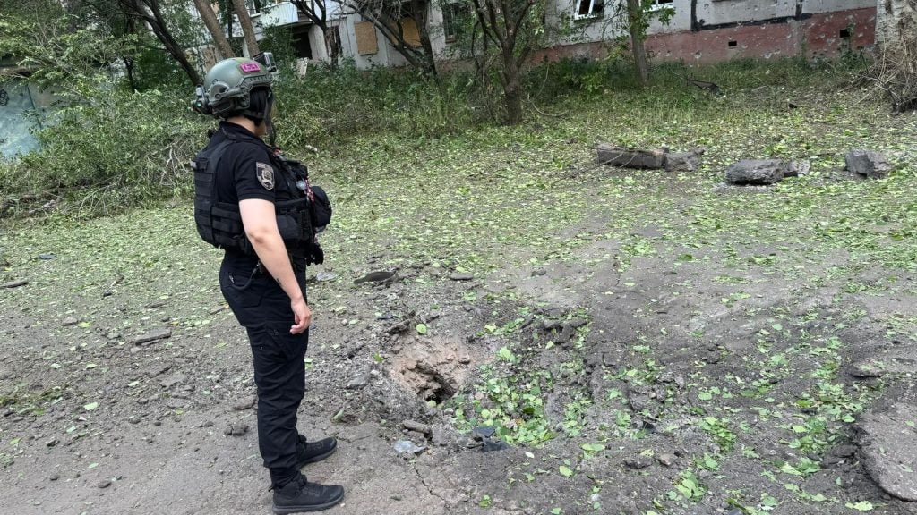 В Константиновку прилетел русский Смерч