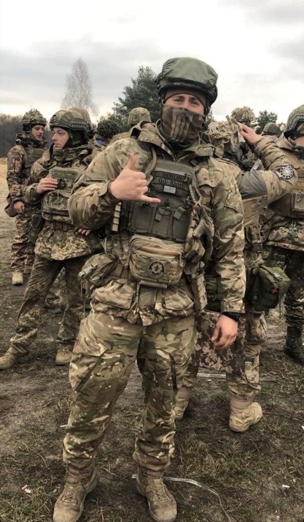 Євгеній “Берлін” Гудименко на службі