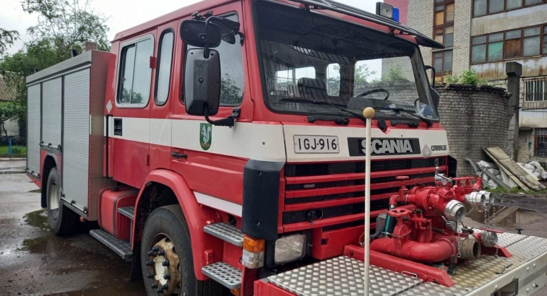 Краматорська громада отримала сучасний пожежний автомобіль від міжнародних партнерів (фото)