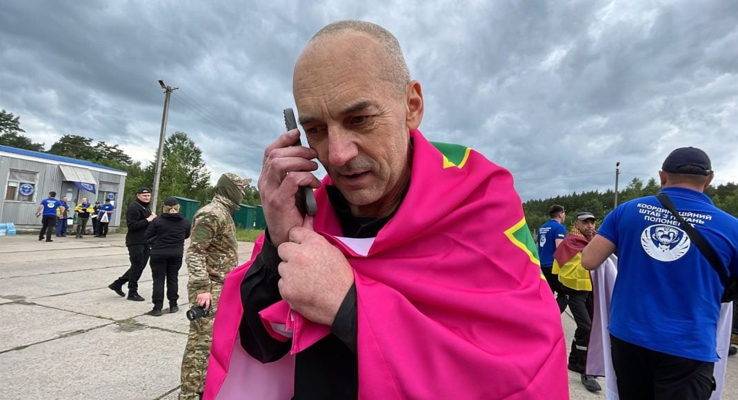 Луганський прикордонник повернувся з полону довжиною у 3 роки та 2 місяці