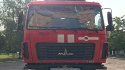 У ДСНС розповіли про стан пораненого рятувальника російським обстрілом у Слов’янську (фото)