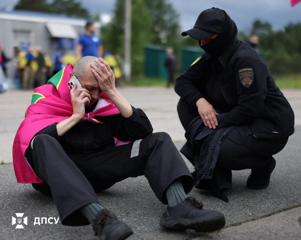 Учора повернулися 5 захисників Маріуполя з Донецького прикордонного загону, які перебували у полоні понад 3 роки