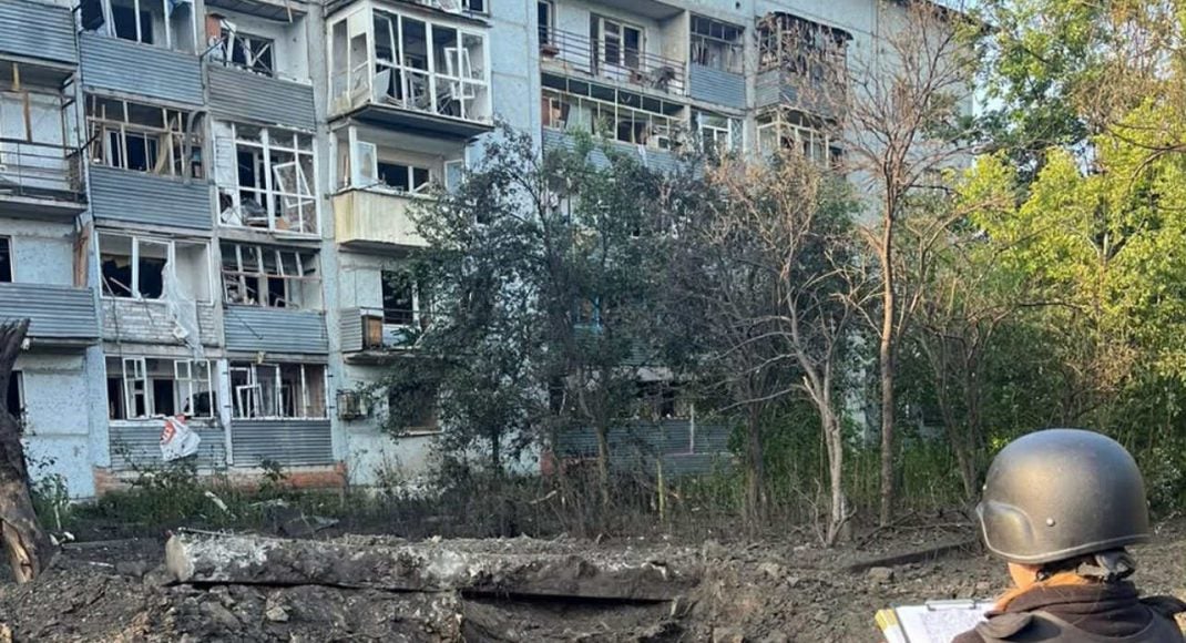 В результате российских обстрелов в Донецкой области 13 человек получили ранения