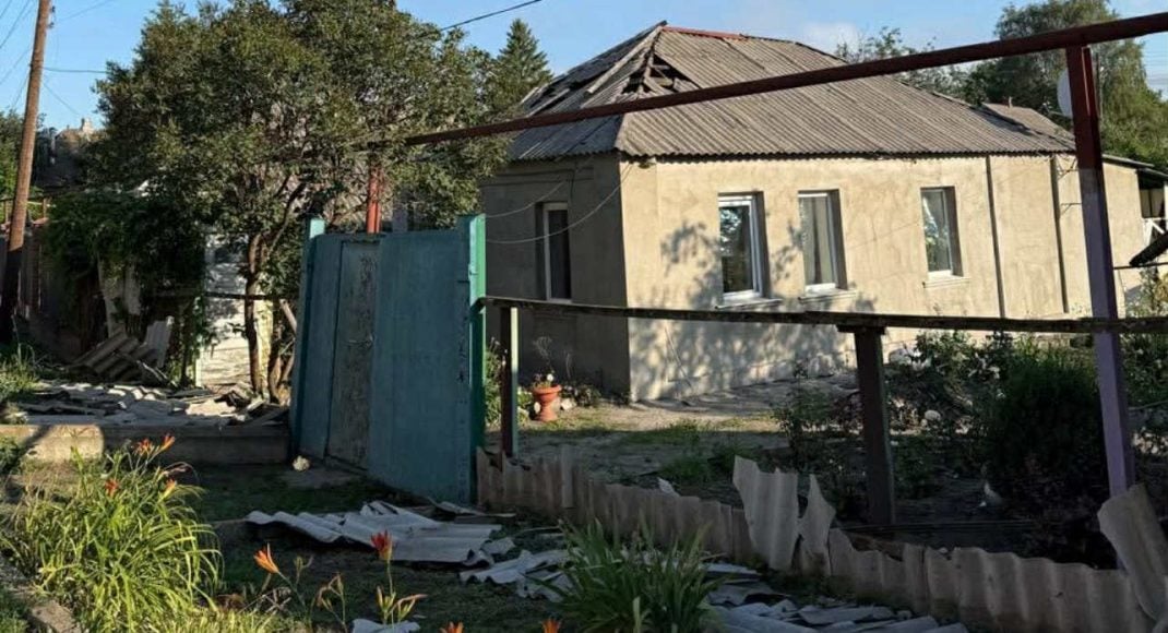 Ворог вдарив БПЛА типу "Шахед" по Словʼянську