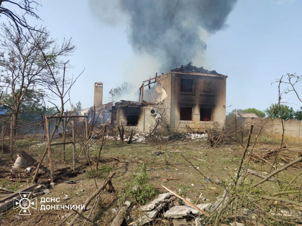 обстріли донеччини