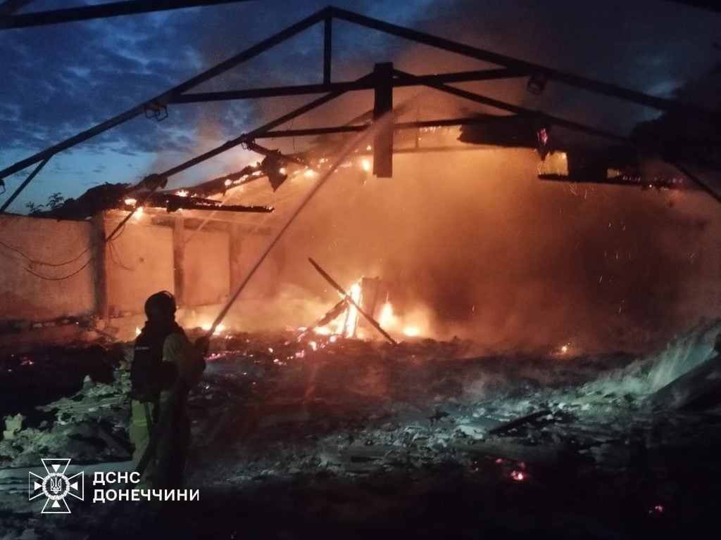 обстрелы донетчины